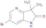 6-Bromo-3,3-dimethyl-1H,2H,3H-pyrrolo[3,2-b]pyridin-2-one