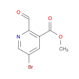 Methyl 5-bromo-2-formylpyridine-3-carboxylate