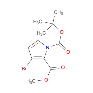 1-tert-Butyl 2-methyl 3-bromo-1H-pyrrole-1,2-dicarboxylate