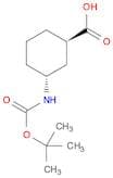 (1R,3R)-3-([(tert-Butoxy)carbonyl]amino)cyclohexane-1-carboxylic acid