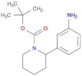 tert-butyl 2-(3-aminophenyl)piperidine-1-carboxylate