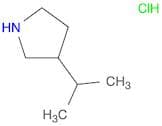 3-(propan-2-yl)pyrrolidine hydrochloride