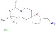tert-butyl 2-(aminomethyl)-1-oxa-8-azaspiro[4.5]decane-8-carboxylate hydrochloride
