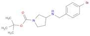 tert-Butyl 3-{[(4-bromophenyl)methyl]amino}pyrrolidine-1-carboxylate
