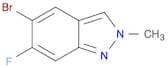 5-Bromo-6-fluoro-2-methyl-2H-indazole