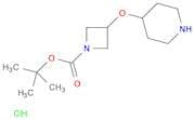 tert-Butyl 3-(piperidin-4-yloxy)azetidine-1-carboxylate hydrochloride
