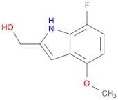 (7-fluoro-4-methoxy-1H-indol-2-yl)methanol
