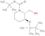 tert-Butyl (2R,3S)-3-[(tert-Butyldimethylsilyl)oxy]-2-(hydroxymethyl)piperidine-1-carboxylate