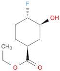 ethyl (1S,3S,4S)-4-fluoro-3-hydroxycyclohexane-1-carboxylate