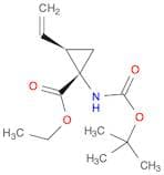 Ethyl (1S,2R)-1-[[(tert-butoxy)carbonyl]amino] -2-ethenylcyclopropane-1-carboxylate