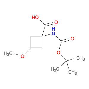 1-{[(tert-butoxy)carbonyl]amino}-3-methoxycyclobutane-1-carboxylic acid