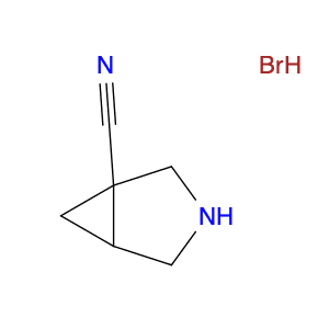3-azabicyclo[3.1.0]hexane-1-carbonitrile hydrobromide