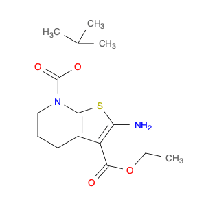 7-(tert-Butyl) 3-ethyl 2-amino-5,6-dihydrothieno[2,3-b]pyridine-3,7(4H)-dicarboxylate