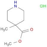 methyl 4-methylpiperidine-4-carboxylate hydrochloride