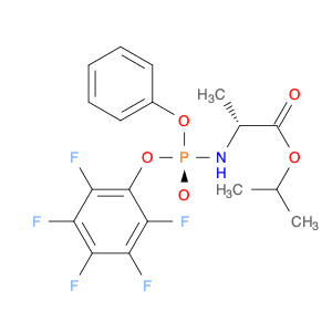 N-[(R)-(2,3,4,5,6-Pentafluorophenoxy)phenoxyphosphinyl]-D-alanine 1-methylethyl ester