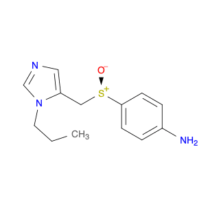 4-[(R)-(1-propyl-1H-imidazol-5-yl)methanesulfinyl]aniline