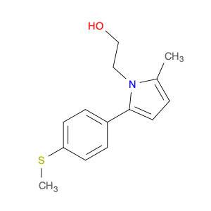 1H-Pyrrole-1-ethanol, 2-methyl-5-[4-(methylthio)phenyl]-