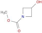 1-Azetidinecarboxylic acid, 3-hydroxy-, methyl ester