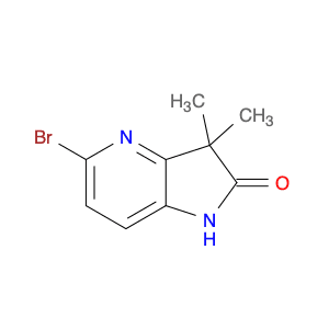 5-bromo-3,3-dimethyl-1H,2H,3H-pyrrolo[3,2-b]pyridin-2-one