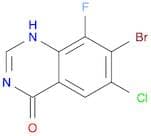 7-Bromo-6-chloro-8-fluoroquinazolin-4-ol
