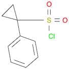 1-phenylcyclopropane-1-sulfonylchloride