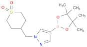 4-{[4-(tetramethyl-1,3,2-dioxaborolan-2-yl)-1H-pyrazol-1-yl]methyl}-1λ⁶-thiane-1,1-dione