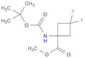 Methyl 1-{[(tert-butoxy)carbonyl]amino}-3,3-difluorocyclobutane-1-carboxylate