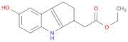 Ethyl 2-(7-hydroxy-1,2,3,4-tetrahydrocyclopenta[b]indol-3-yl)acetate