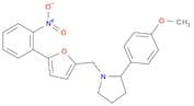 2-(4-Methoxyphenyl)-1-{[5-(2-Nitrophenyl)Furan-2-Yl]Methyl}Pyrrolidine