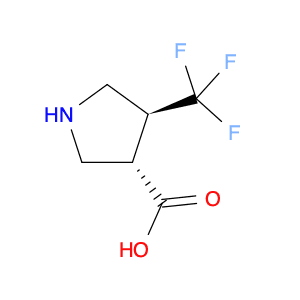 (3S,4S)-4-(Trifluoromethyl)pyrrolidine-3-carboxylic acid