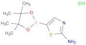 5-(4,4,5,5-Tetramethyl-1,3,2-dioxaborolan-2-yl)thiazol-2-amine hydrochloride