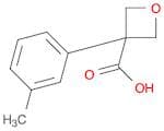 3-(3-Methylphenyl)oxetane-3-carboxylic acid