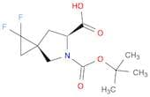 (3R,6S)-5-[(tert-butoxy)carbonyl]-1,1-difluoro-5-azaspiro[2.4]heptane-6-carboxylic acid