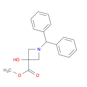 methyl 1-(diphenylmethyl)-3-hydroxyazetidine-3-carboxylate