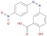 2-Hydroxy-5-[(E)-2-(4-nitrophenyl)diazen-1-yl]benzoic acid
