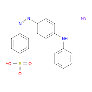 Benzenesulfonic acid, 4-[[4-(phenylamino)phenyl]azo]-, monosodiumsalt