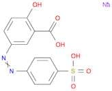 Disodium 2-hydroxy-5-[2-(4-sulfonatophenyl)diazen-1-yl]benzoate