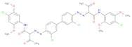 2,2′-[(3,3′-Dichloro[1,1′-biphenyl]-4,4′-diyl)bis(azo)]bis[N-(4-chloro-2,5-dimethoxyphenyl)-3-oxob…