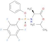 N-[(S)-(2,3,4,5,6-Pentafluorophenoxy)phenoxyphosphinyl]-L-alanine1-methylethyl ester