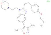 5-(3,5-dimethyl-1,2-oxazol-4-yl)-1-[2-(morpholin-4-yl)ethyl]-2-[2-(4-propoxyphenyl)ethyl]-1H-1,3-b…