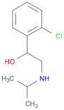 1-(2-chlorophenyl)-2-[(propan-2-yl)amino]ethan-1-ol