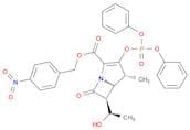 (4R,5R,6S)-4-Nitrobenzyl 3-((diphenoxyphosphoryl)oxy)-6-((R)-1-hydroxyethyl)-4-methyl-7-oxo-1-azab…