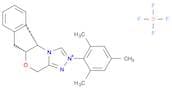 (5aR,10bS)-2-Mesityl-4,5a,6,10b-tetrahydro-2H-indeno[2,1-b][1,2,4]triazolo[4,3-d][1,4]oxazin-11-iu…
