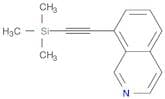8-((Trimethylsilyl)ethynyl)isoquinoline