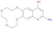 13-Amino-2,3,5,6,8,9-hexahydro-[1,4,7,10]tetraoxacyclododecino[2,3-g]quinolin-15-ol