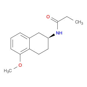 N-[(2S)-1,2,3,4-Tetrahydro-5-methoxy-2-naphthalenyl]propanamide