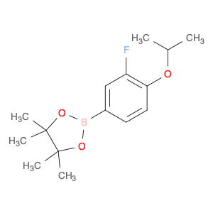 2-(3-Fluoro-4-isopropoxyphenyl)-4,4,5,5-tetramethyl-1,3,2-dioxaborolane
