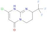 8-Chloro-2-(trifluoromethyl)-3,4-dihydro-1H-pyrimido[1,2-a]pyrimidin-6(2H)-one