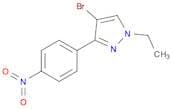 4-Bromo-1-ethyl-3-(4-nitrophenyl)-1H-pyrazole
