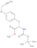 L-Tyrosine, N-[(1,1-dimethylethoxy)carbonyl]-O-2-propyn-1-yl-, methyl ester
